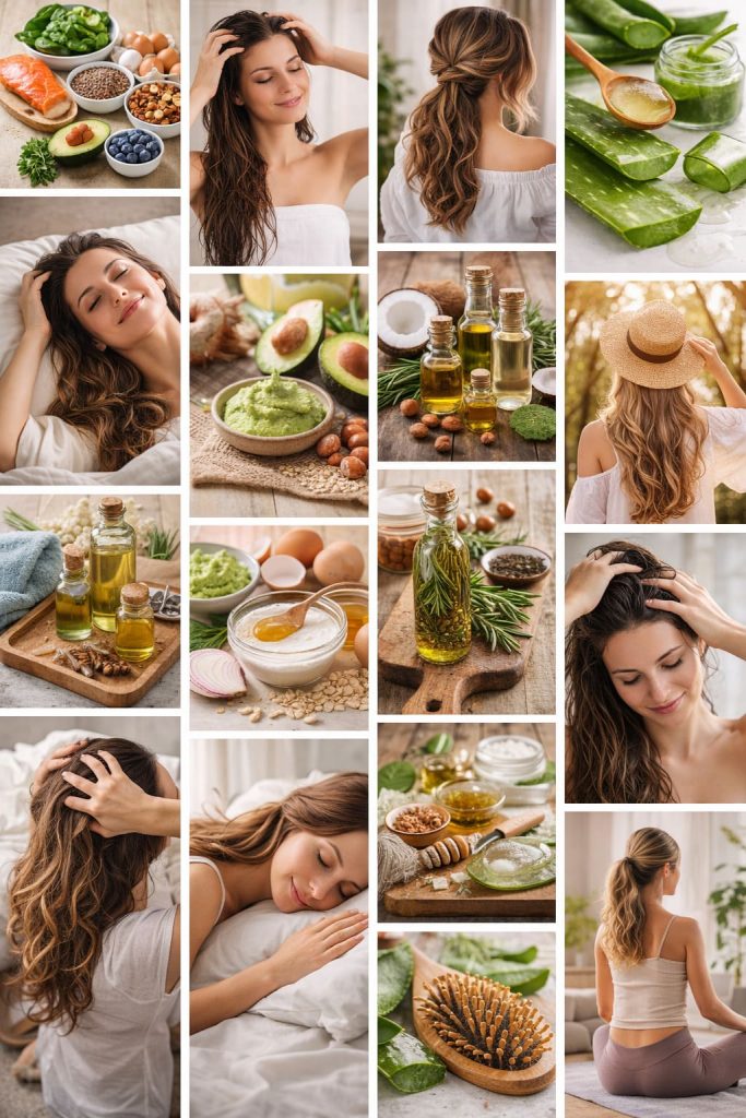 How to stop hair loss naturally by Dr Natalie Harper