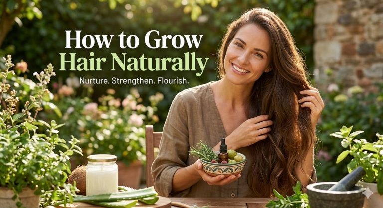 How to Grow Hair Faster Naturally