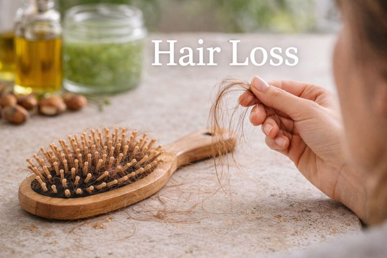 How to stop hair loss naturally